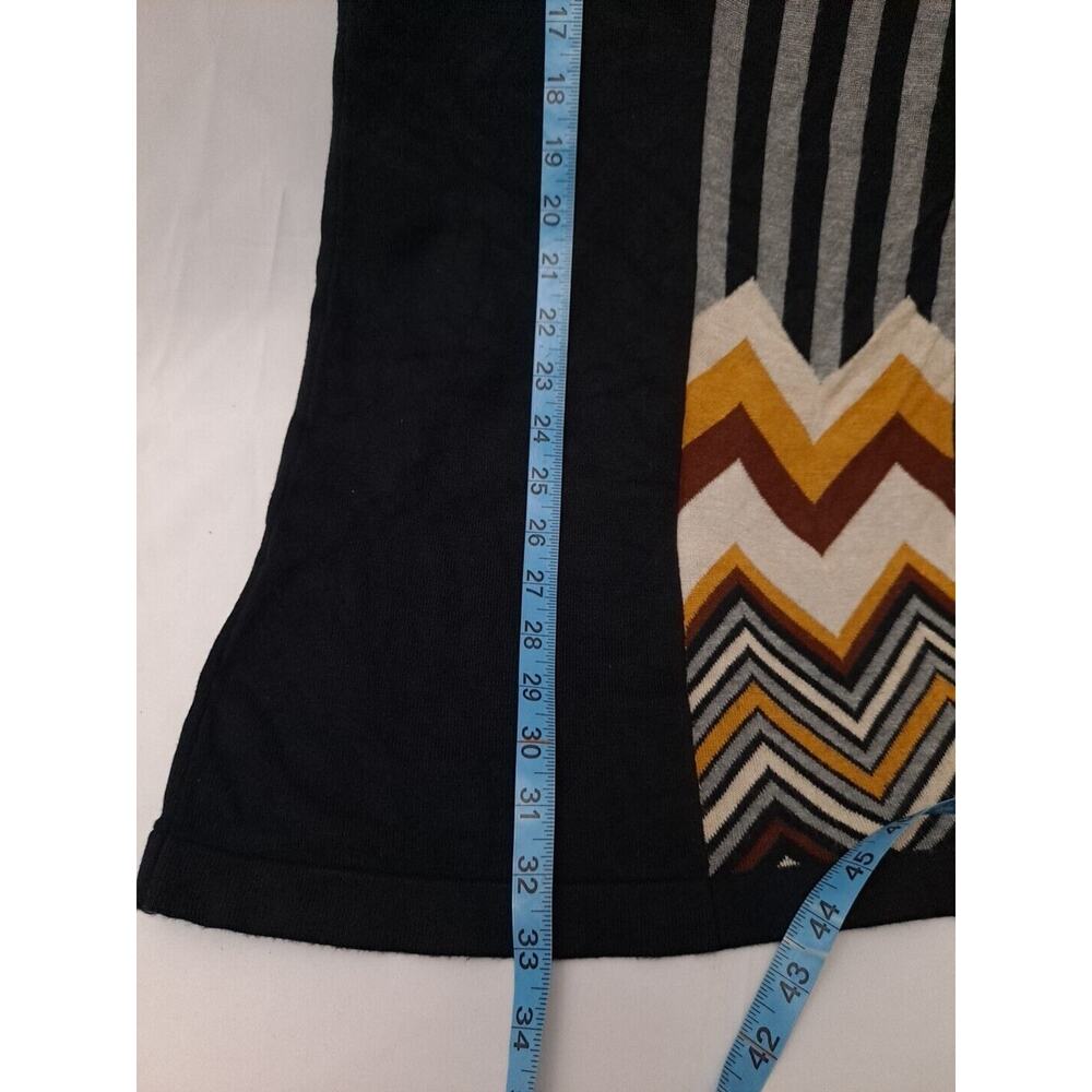 Missoni Zig Zag Signature Print Sleeveless Knit Dress Sz Med 33 Long - Picture 9 of 9